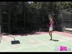 Good porno category lesbian (380 sec). College girls tennis match turns to orgy 184.