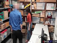 Full youtube video category teen (360 sec). Hot smart ass teen fucked by a mall cop for stealing.