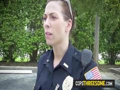 18+ amorous video category exotic (301 sec). Busty cops addicted to big black cock find the perfect place.