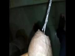 Free youtube video category teen (132 sec). Indian young boy big dick closer look while pissing.