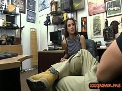 Play sensual video category brunette (358 sec). Cute babe railed by nasty pawn keeper at the pawnshop.
