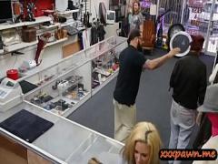 Super romantic video category lesbian (358 sec). Lesbian couple fucked by nasty pawn guy in storage room.