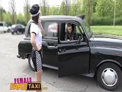 18+ erotic category milf (480 sec). Female Fake Taxi Naughty hot cabbie makes lesbian horny cop cum.