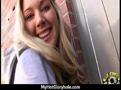 Play video category blowjob (301 sec). Black babe suck in a gloryhole 27.