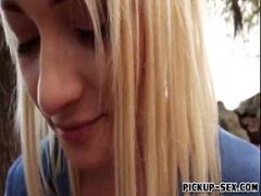 Cool youtube video category cumshot (371 sec). Blonde Czech girl Alive Bell facialed for some cash.