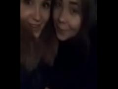 Download stream video category lesbian (248 sec). 2 russian girls kissing in car by night.