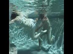 Genial amorous video category amateur (364 sec). Underwater Blowjob.