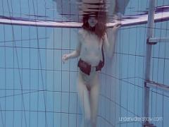 Cool sensual video category teen (334 sec). Underwater slut Roxalana Cheh naked.